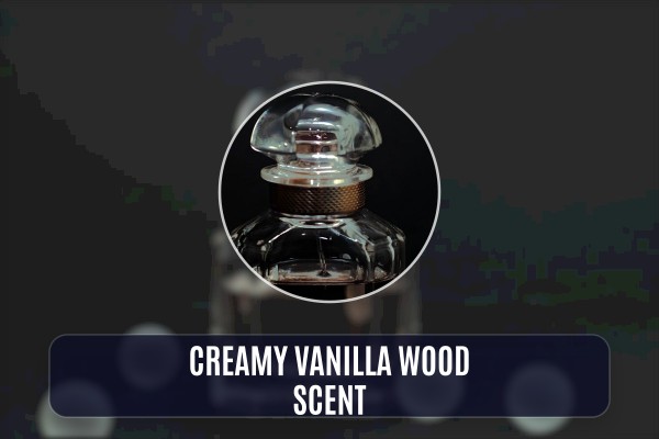 creamy vanilla wood scent