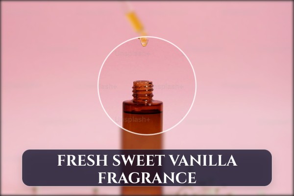 fresh sweet vanilla fragrance
