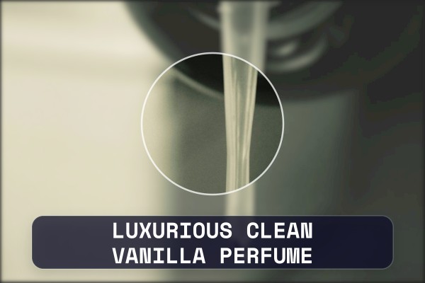 luxurious clean vanilla perfume