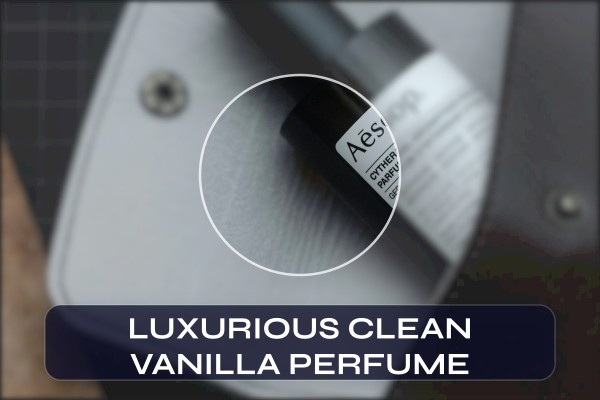 luxurious clean vanilla perfume