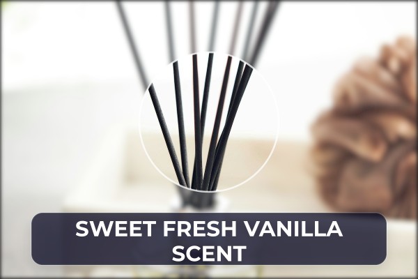 sweet fresh vanilla scent