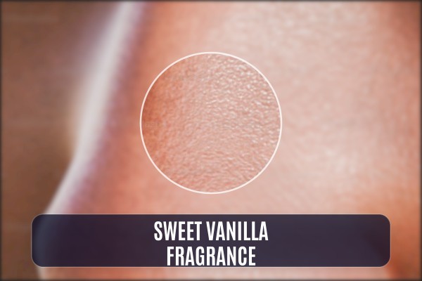 sweet vanilla fragrance